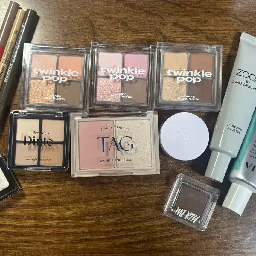 [BUNJANG] Daiso Cosmetics Bundle Set / 다이소 화장품 일괄 (딘토 VT 정샘물 등)