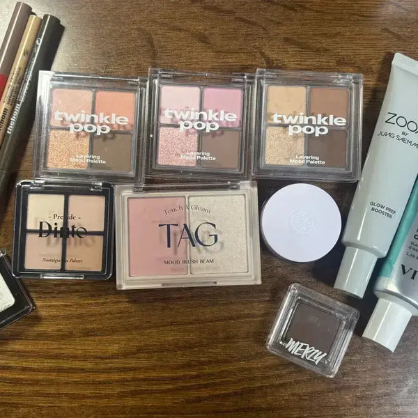 [BUNJANG] Daiso Cosmetics Bundle Set / 다이소 화장품 일괄 (딘토 VT 정샘물 등)