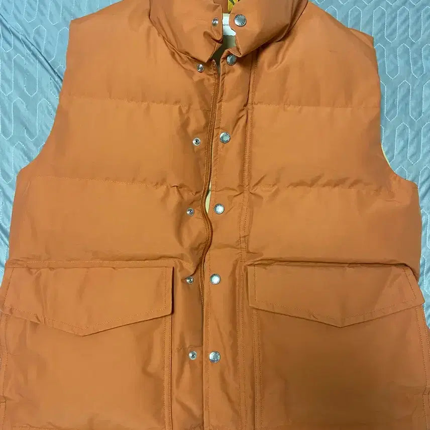 [BUNJANG] Journal Standard Inherit Padded Vest Orange / [M] 저널스탠다드 인헤릿 Inherit 패딩 베스트 오렌지