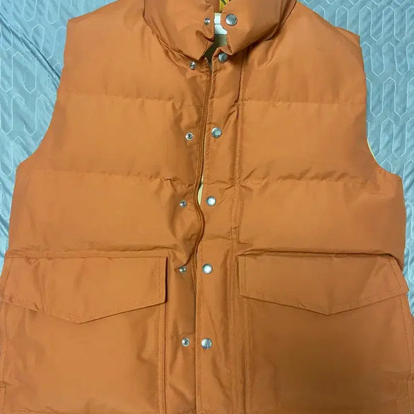[BUNJANG] Journal Standard Inherit Padded Vest Orange / [M] 저널스탠다드 인헤릿 Inherit 패딩 베스트 오렌지