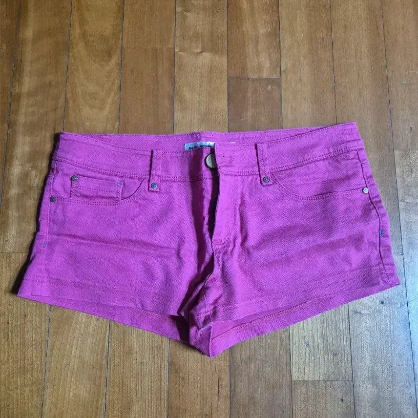 [BUNJANG] Gyaru Hot Pink Micro Shorts / 갸루 핫핑크 마이크로팬츠 핫팬츠 반바지 와투케y2k오네갸루히메갸루키치