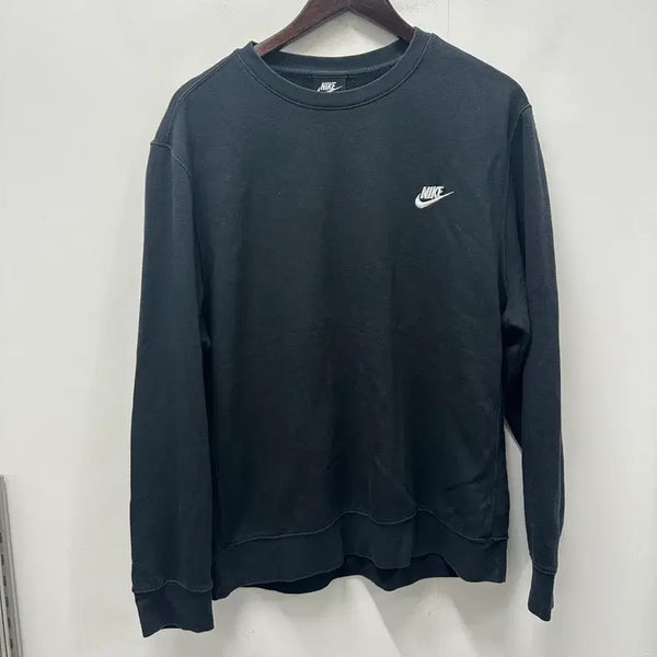 [BUNJANG] Nike Swoosh Sweatshirt Black / [만원빈티지 최저가]나이키 스우시 맨투맨 블랙 100