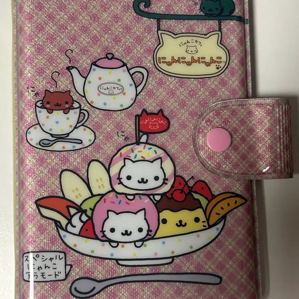 [BUNJANG] San-X Nyan Nyan Nyan Ko Seal Binder / 산엑스 냥냥냥코 씰바인더