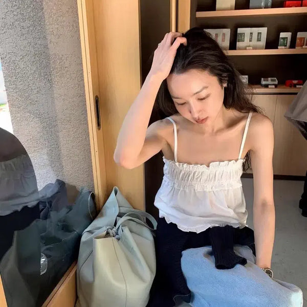 [BUNJANG] Han얼 Maybe Baby Sleeveless Top / 한얼 메이비베이비 슬리브리스