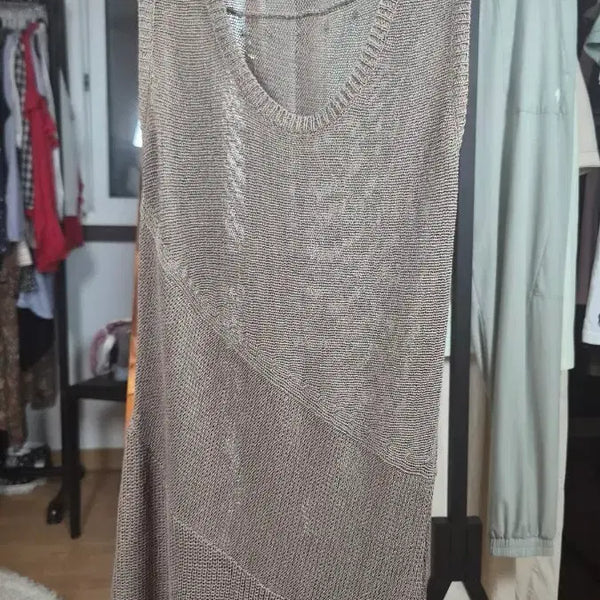 [BUNJANG] Botticelli Knit Sleeveless Top / 보티첼리 니트 민소매 탑