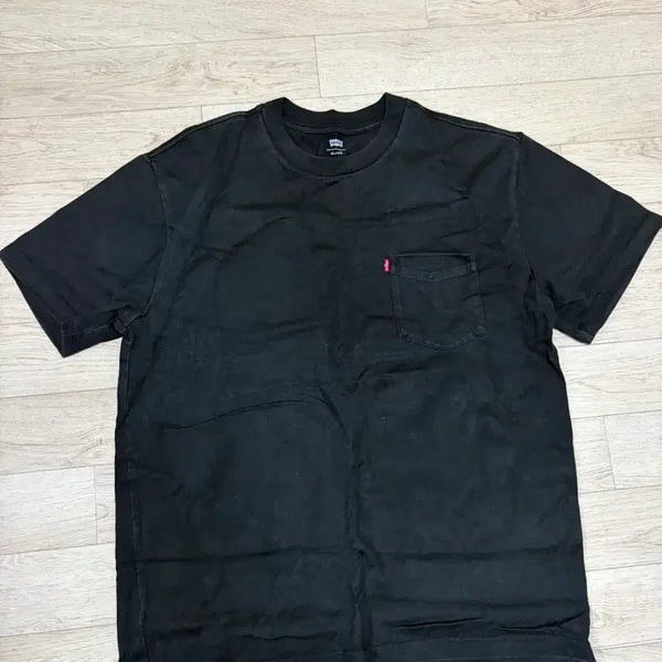 [BUNJANG] Levi's Heavyweight Pocket T-Shirt Black / (M) 리바이스 헤비웨이트 포켓 티셔츠 블랙