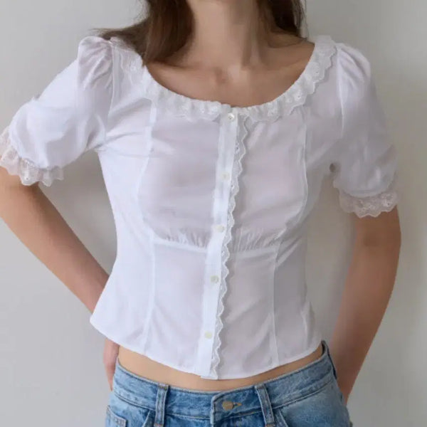 [BUNJANG] Lebane Jane Lace Blouse / (새상품) 르베인 lebane Jane Lace Blouse