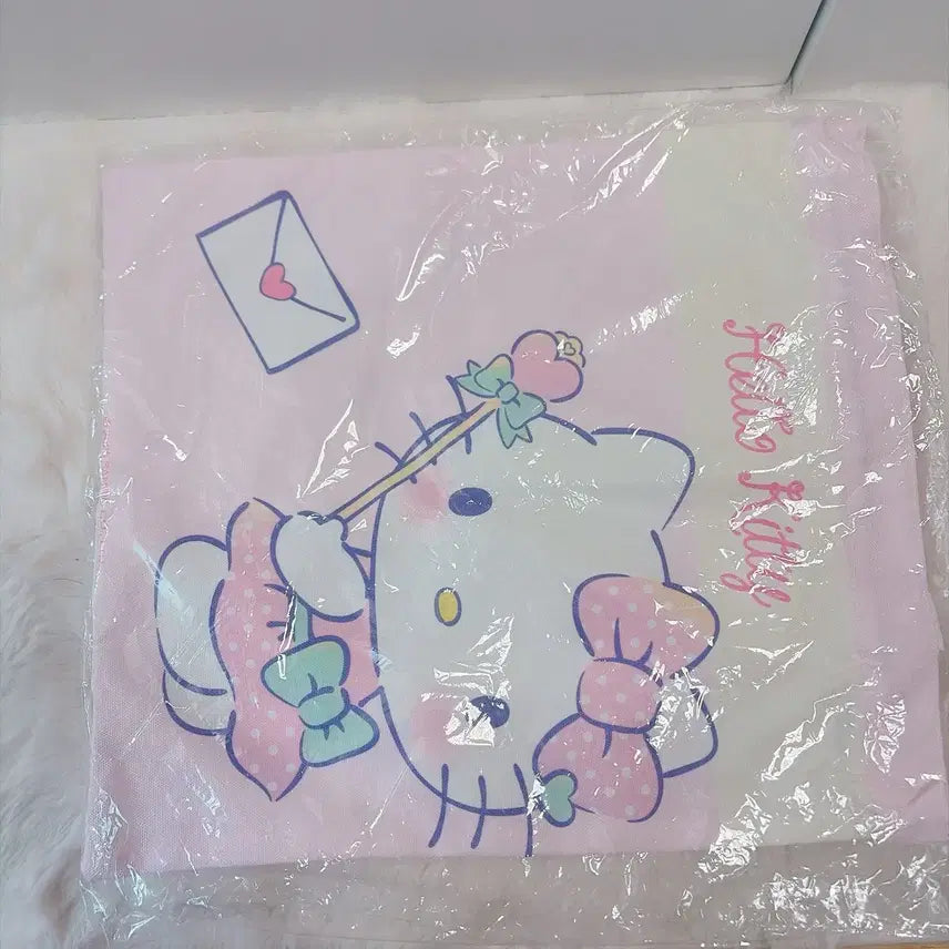 [BUNJANG] Hello Kitty Pink Eco Bag / 헬로키티 핑크 에코백