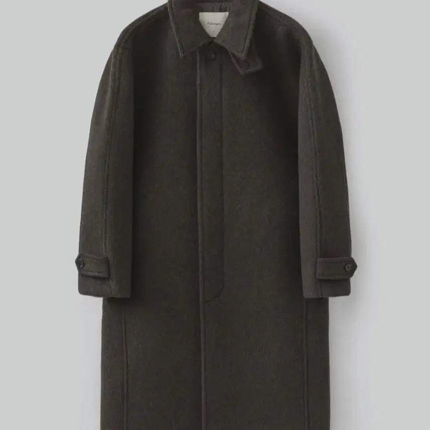 [BUNJANG] FABREGAS Wool Balmacaan Long Coat Dark Brown / 파브레가 벌킨 울 발마칸 롱코트 다크브라운 3사이즈