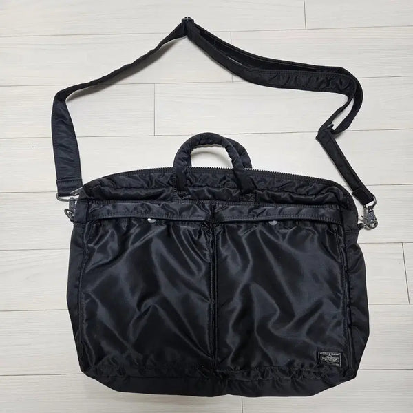 [BUNJANG] Yoshida Porter Tanker 2-Way Briefcase Black / 요시다포터 탱커 투웨이 브리프케이스 블랙 porter 2way
