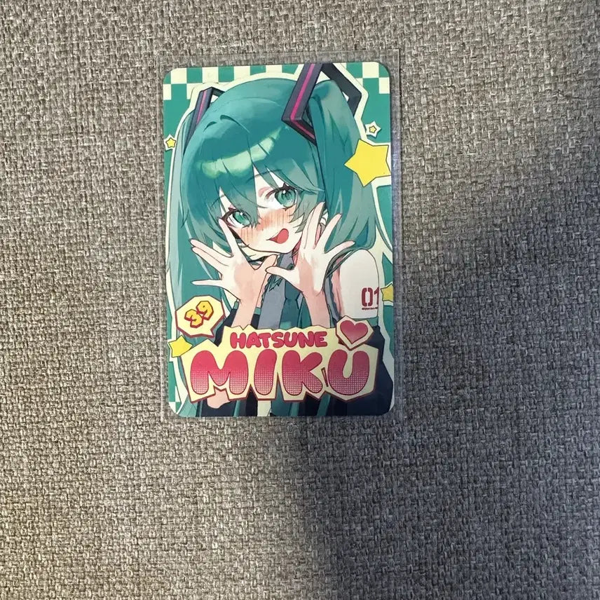 [BUNJANG] Hatsune Miku Photocard / 콕코님 하츠네 미쿠 포토카드