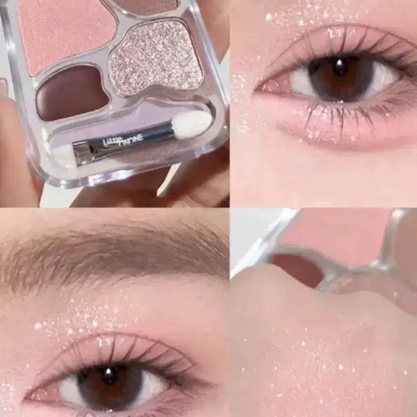 [BUNJANG] Shadow Palette Pink Coral (2 Count) / 섀도우 팔레트 핑크코랄2개