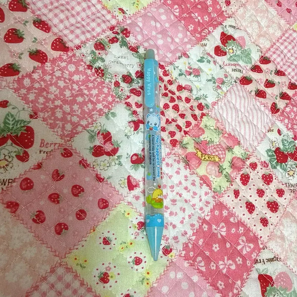 [BUNJANG] Happy Virus Blue Character Mechanical Pencil / 고전 해피바이러스 블루 캐릭터 샤프