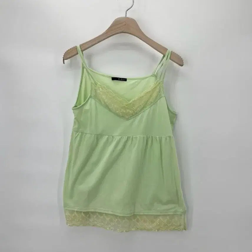 [BUNJANG] Vintage Fairy Lace Sleeveless Top / 일본빈티지 페어리 레이스 슬리브리스 민소매나시 / 모리걸하구미아오이유우