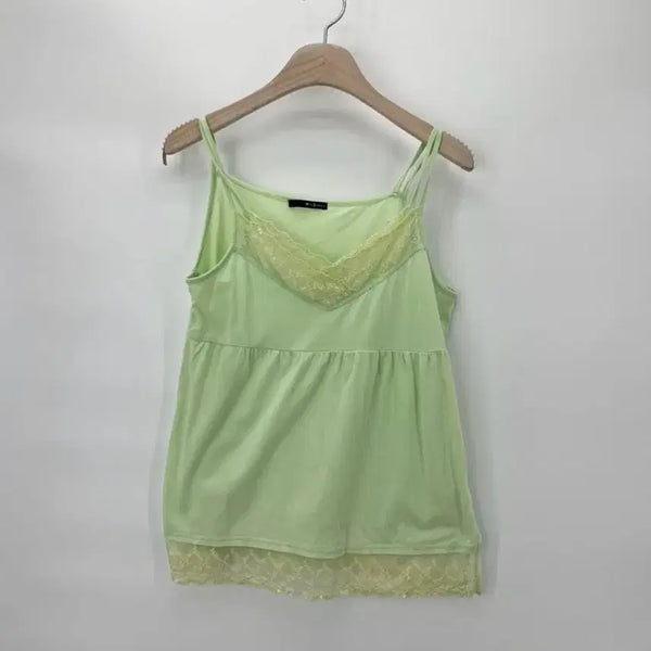 [BUNJANG] Vintage Fairy Lace Sleeveless Top / 일본빈티지 페어리 레이스 슬리브리스 민소매나시 / 모리걸하구미아오이유우