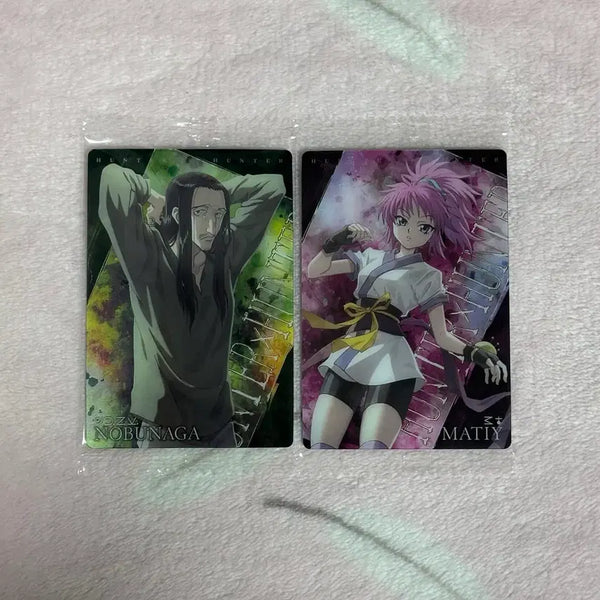 [BUNJANG] Hunter x Hunter Machi Komachi Nobunaga Hazama Itagaki Itajaga Card Bundle Set / 헌터헌터 마치 코마치네 노부나가 하자마 이타쟈가 이타자가 카드 일괄