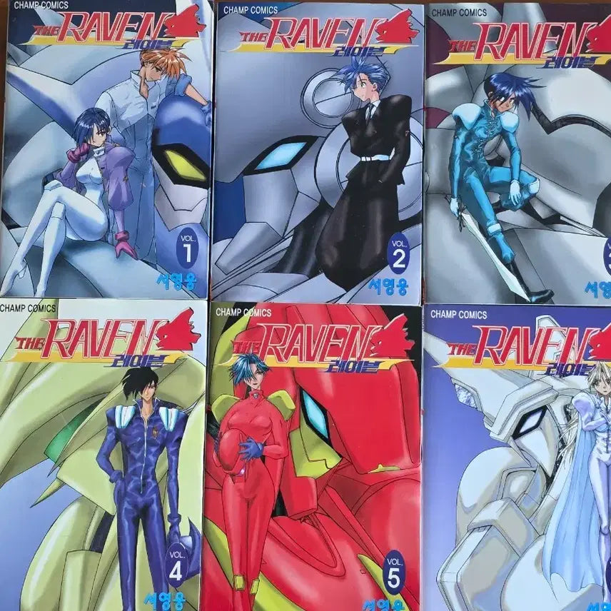 [BUNJANG] Raven Complete Set (Vol. 1-6) / 레이븐 전권 (1-6 완결 안됨) 판매합니다