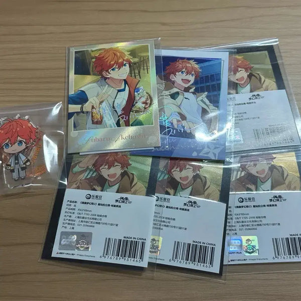 [BUNJANG] Ensemble Stars Subaru Chugoku Star PASHACLE Polaroid Acrylic Set / 앙스타 스바루 중스타 파샤 파샷츠 폴라로이드 아크릴 미개봉 개봉