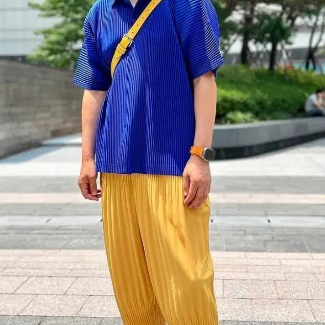 [BUNJANG] Homme Plissé Monthly Short Sleeve Shirt / 옴므플리세 먼슬리 반팔셔츠팝니다