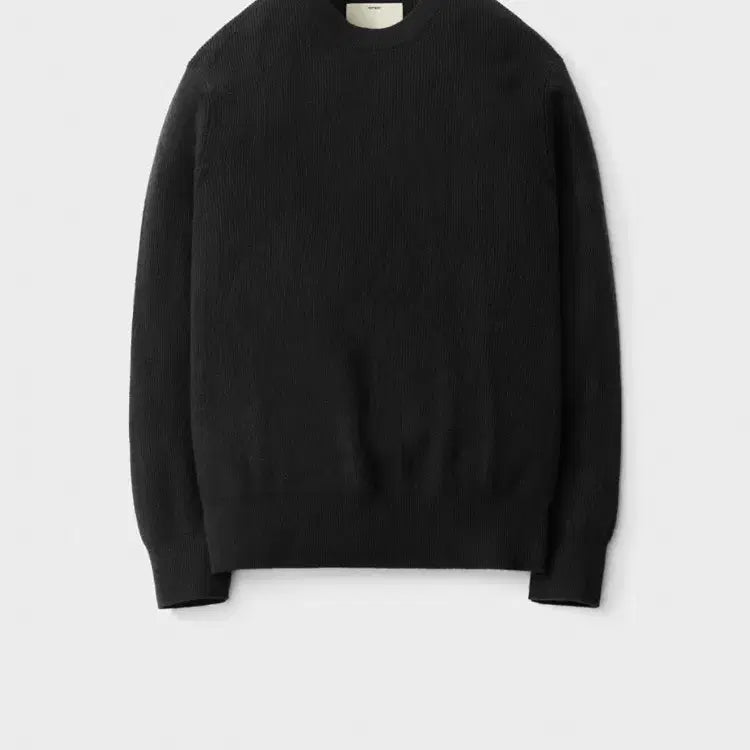 [BUNJANG] Pottery Cashmere Comfort Crewneck Knit Black Size 4 / 포터리 캐시미어 컴포트 크루넥 니트 블랙 4사이즈 최상품