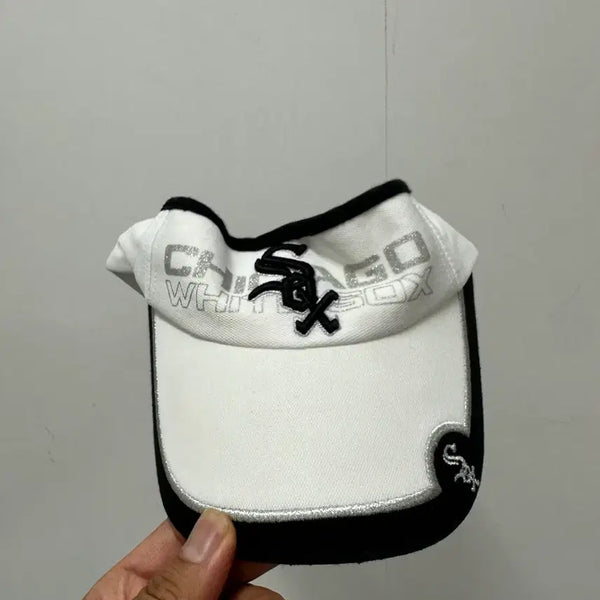 [BUNJANG] MLB Chicago White Sox Cotton Ball Cap White / [만원빈티지 최저가] MLB 시카고 화이트삭스 볼캡 흰색