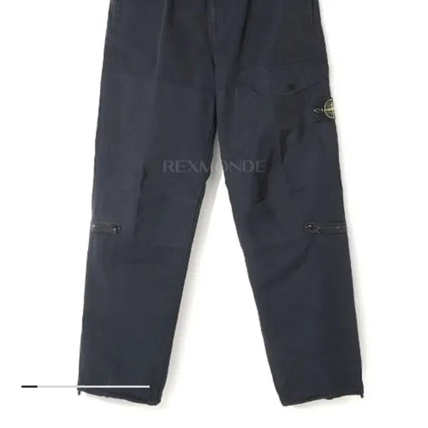 [BUNJANG] Stone Island Heavy Cotton Lipstop Cargo Pants Loose Fit / 스톤아일랜드 해비코튼 립스타 카코팬츠 루즈핏
