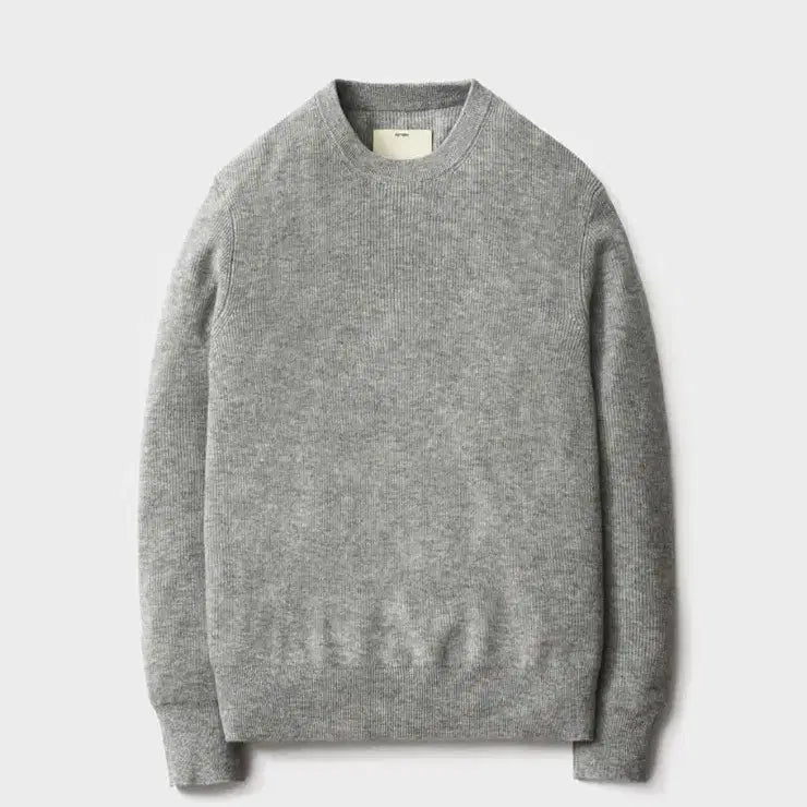 [BUNJANG] Pottery Cashmere Comfort Crewneck Knit Melange Grey Size 4 / 포터리 캐시미어 컴포트 크루넥 니트 멜란지그레이 4사이즈 최상품