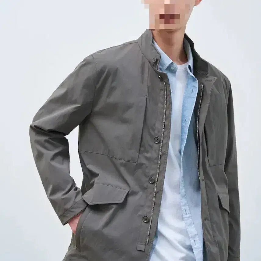 [BUNJANG] Beanpole Men's Jacket Antique Silver / (새상품) 빈폴 멘 자켓