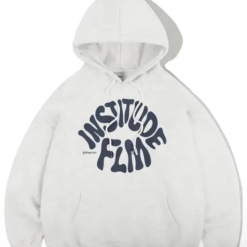 [BUNJANG] Filuminate Oversized Graffiti Logo Hoodie Melange Grey / 필루미네이트 오버핏 그래피티 로고 후디 멜란지그레이