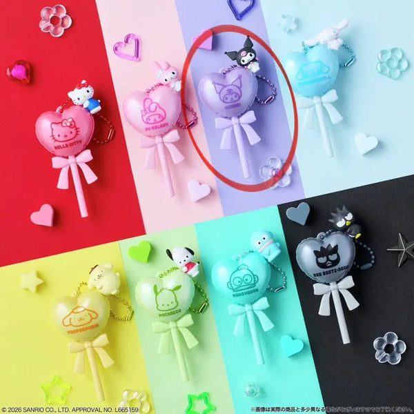 [BUNJANG] Sanrio Balloon Pop Charm Gacha Keyring Kuromi / 산리오 풍선 팝 참 가챠 키링 쿠로미 새상품