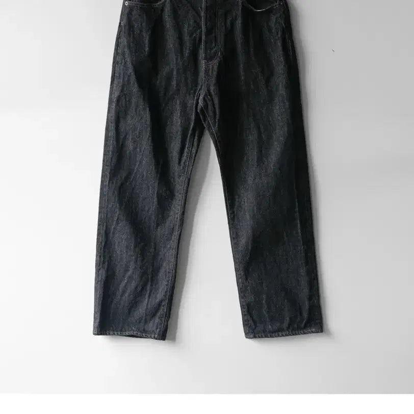 [BUNJANG] Ourselfs Vintage Regular Denim Pants One Wash Black (Size 2) / 아워셀브스 빈티지 레귤러 데님 팬츠 원워시 블랙(26ss 2사이즈)