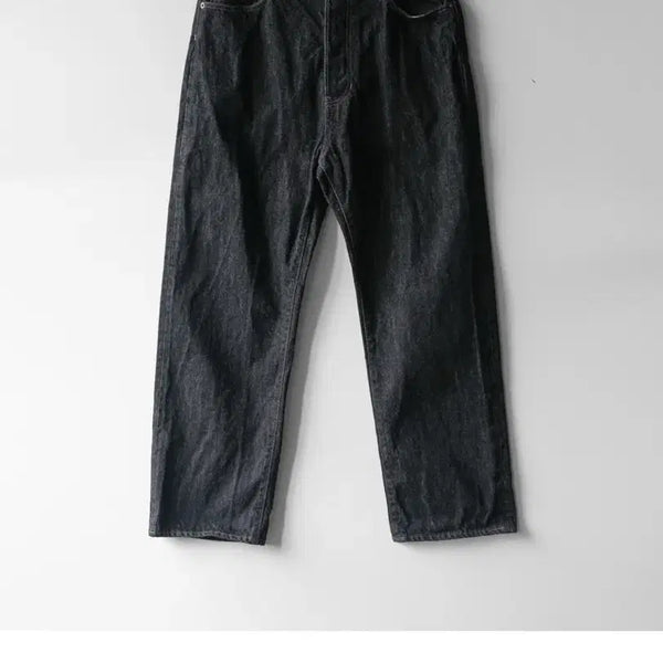 [BUNJANG] Ourselfs Vintage Regular Denim Pants One Wash Black (Size 2) / 아워셀브스 빈티지 레귤러 데님 팬츠 원워시 블랙(26ss 2사이즈)