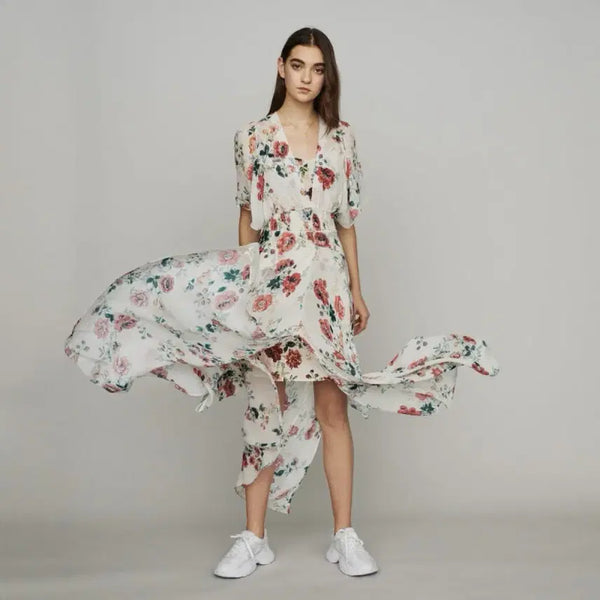 [BUNJANG] Maje Rachelle Floral Maxi Dress with Slip / 마쥬 Rachelle 맥시 원피스(슬립 포함)