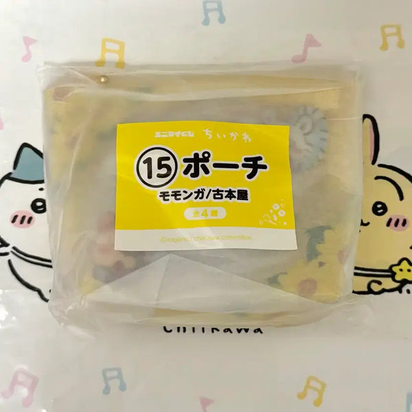 [BUNJANG] Chiikawa Momonga & Kani Pouch / 치이카와 여름쿠지 애니마이 모몽가 카니 파우치