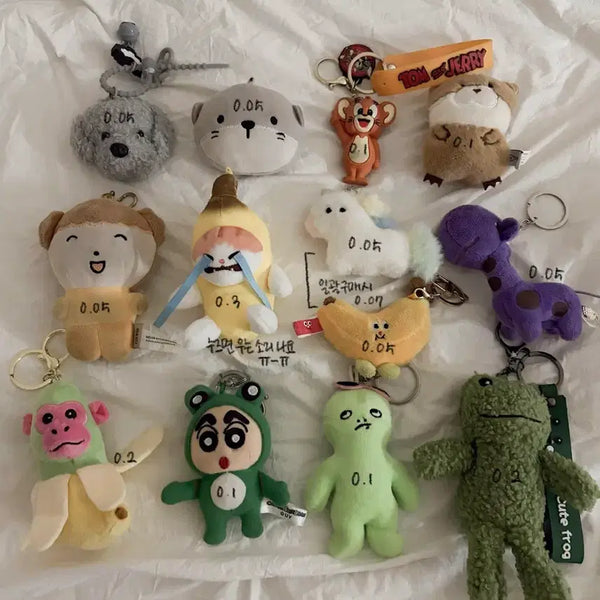 [BUNJANG] Character Plush Keychain Collection / 캐릭터 인형 키링 모음
