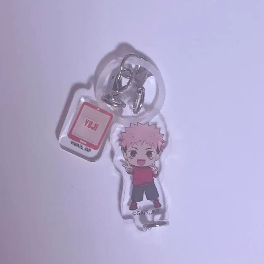 [BUNJANG] Jujutsu Kaisen Yuji Itadori SD Cosmo World Keyring / 주술회전 코스모월드 이타도리 유지 sd키링