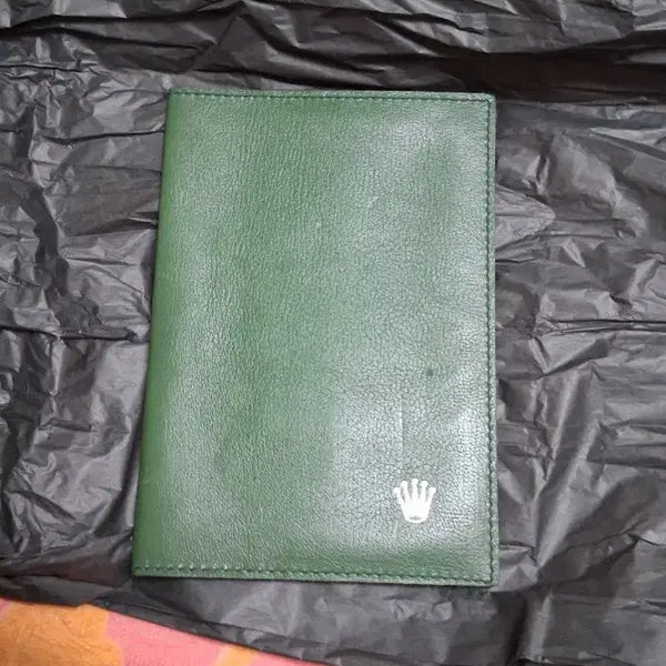 [BUNJANG] Rolex Passport Card Holder Green / 롤렉스 여권 카드지갑 그린