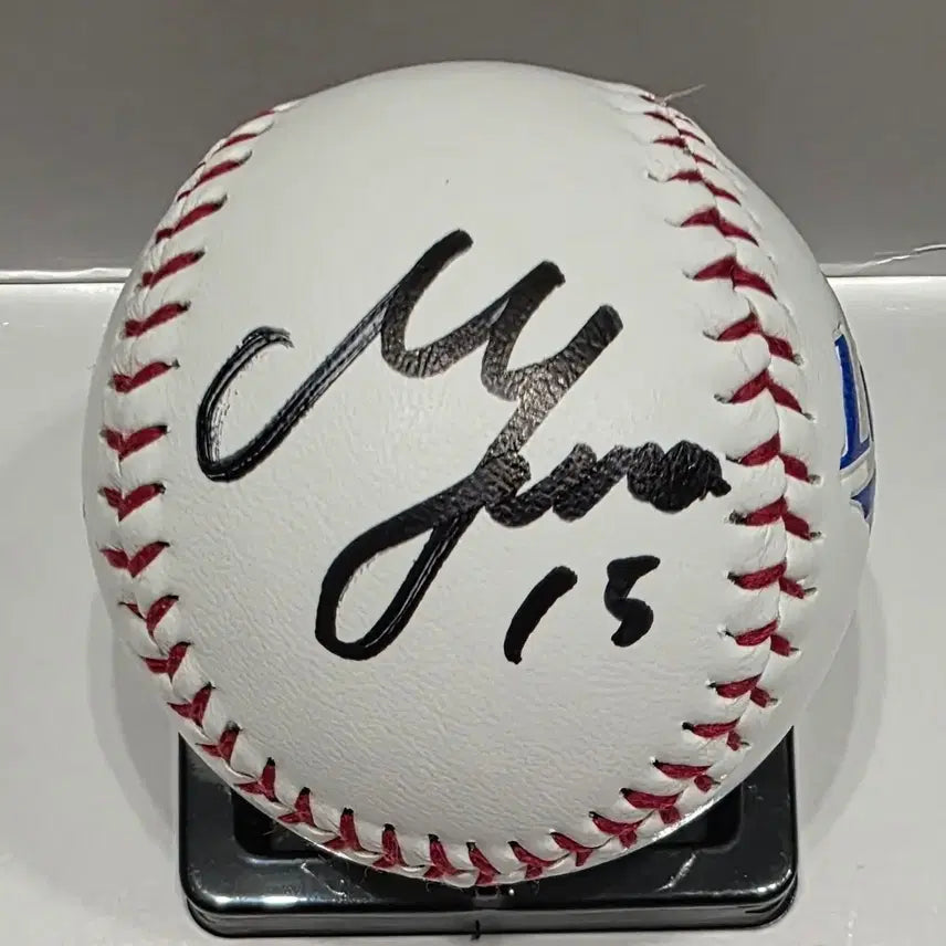 [BUNJANG] Samsung Lions Miya-ji Autographed Baseball / 미야지 삼성 로고볼 싸인볼