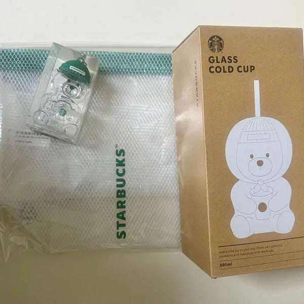[BUNJANG] Starbucks Your Summer Bearista Cold Cup + Bearista Keyring + Circle Bag Bundle Set (Sealed) / 스벅 유어 서머 베어리스타 콜드컵+베어리스타키링+서클백