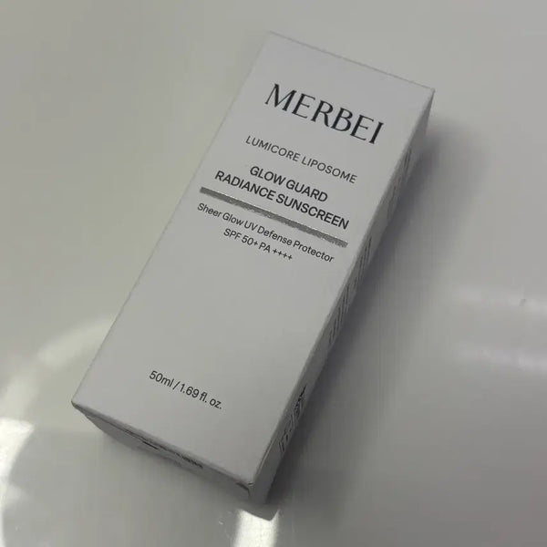 [BUNJANG] Merbei Lumicore Liposome Glow Guard Radiance Sunscreen SPF 50+ PA++++ / 메르베이 루미코어 리포솜 글로우 가드 래디언스 선스크린 안신애선크림