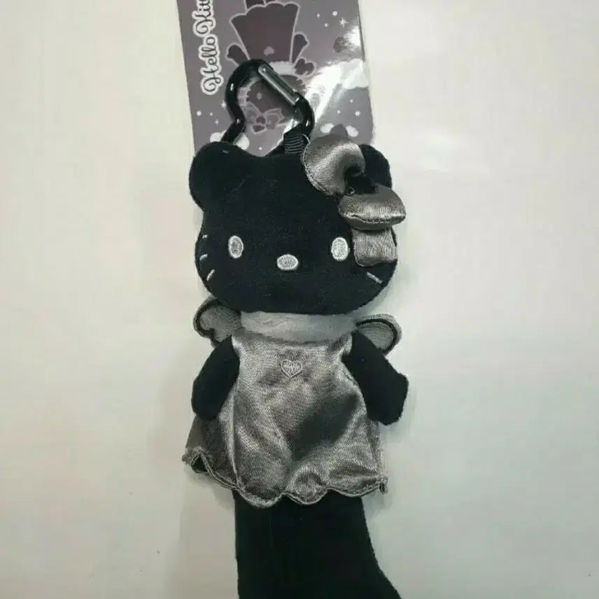 [BUNJANG] Hello Kitty Black Angel Doll Keyring / 헬로키티 블랙엔젤 인형 키링(8/16까지만)