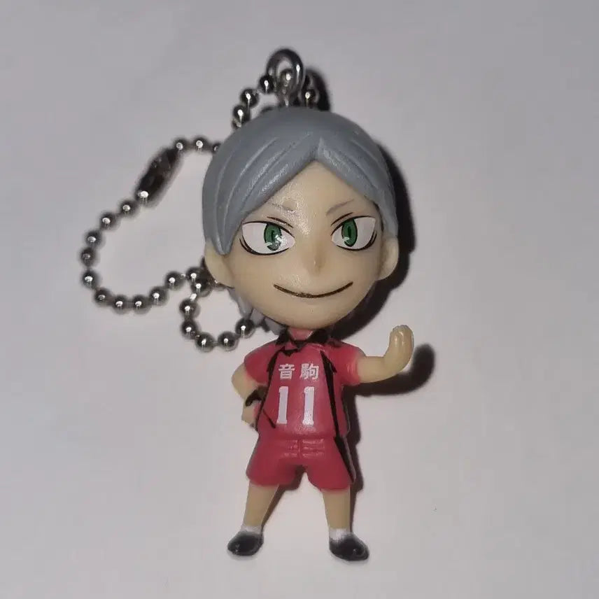[BUNJANG] Haikyuu Lev Haiba Figure Keyring / 하이큐 리에프 피규어 키링