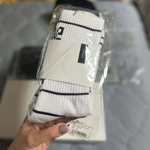 [BUNJANG] STAMPD LA White Socks OS / STAMPD LA 양말