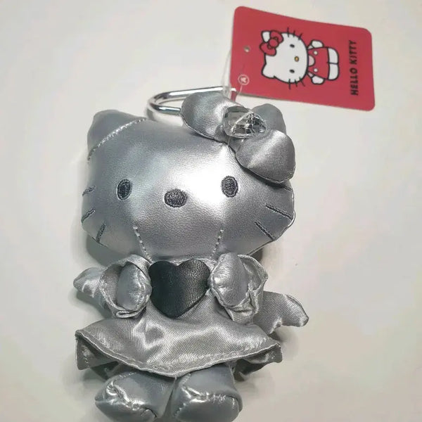 [BUNJANG] Hello Kitty Black Angel Silver Doll Keyring / 헬로키티 블랙엔젤 실버 인형 키링(8/17까지만판매)