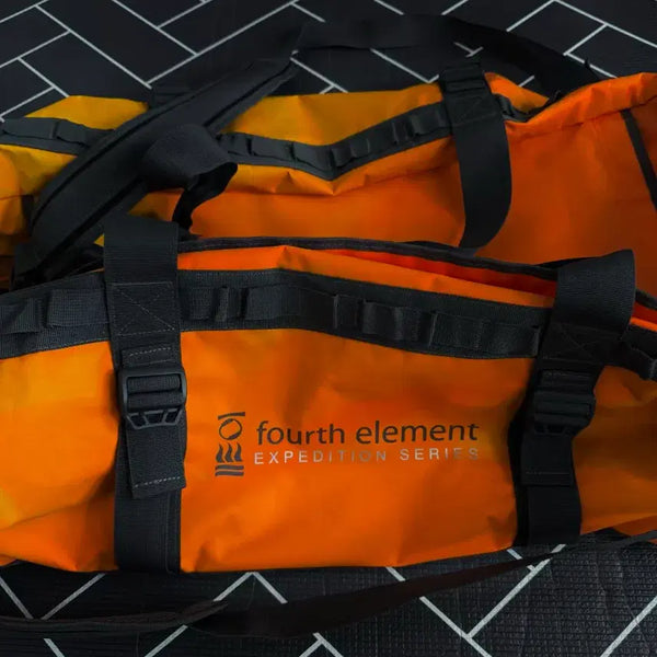 [BUNJANG] Fourth Element Expedition Duffle Bag 120L Orange / 포스엘리먼트 익스페디션 더플백 120L 오렌지 팝니다