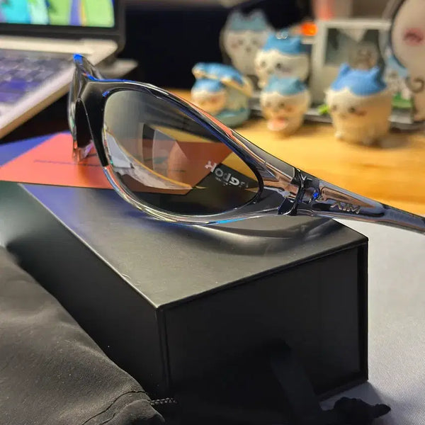 [BUNJANG] AIM Sunnies Polarized Running Sunglasses Black Crystal / [러닝 선글라스] AIM Sunnies 블랙 크리스탈 (편광)
