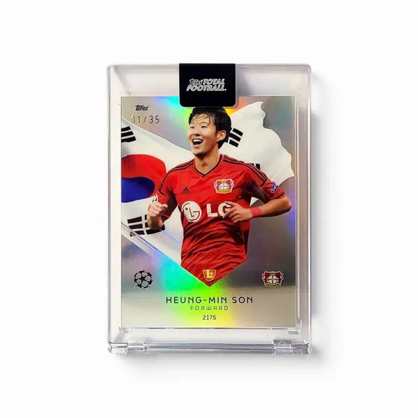 [BUNJANG] Topps Chrome Son Heung-min World Cup Limited Edition Card #1/35 / [탑스 크롬] 월드컵 손흥민 35한정 - 1번