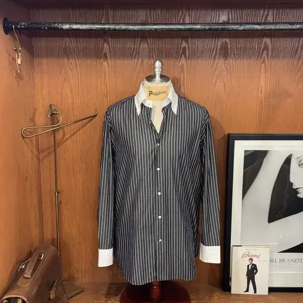 [BUNJANG] Canali Cleric Shirt / 카날리 클레릭 셔츠 105