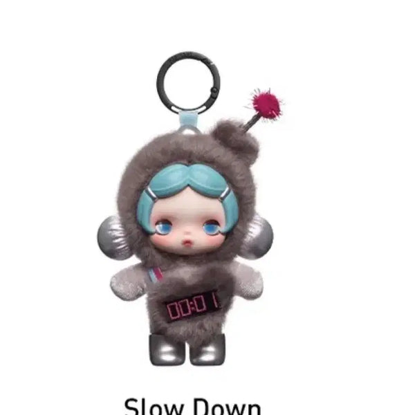 [BUNJANG] POP MART Skullpanda Off-Mode Doll Keychain (Slow Down) Sealed / 팝마트 스컬판다 오프모드 인형 키링 (Slow Down) 미개봉