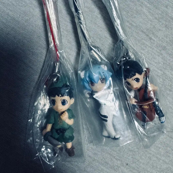 [BUNJANG] Evangelion Classic Keychains 3-Set (New) / 에반게리온 고전 키링 새제품  3종세트